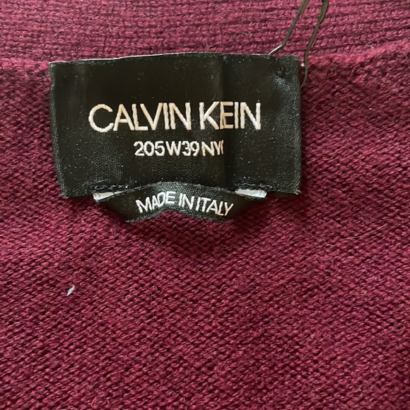 RAF Simmons 205 W39 NYC Calvin Klein Cashmere Cardigan - Picture 4 of 8